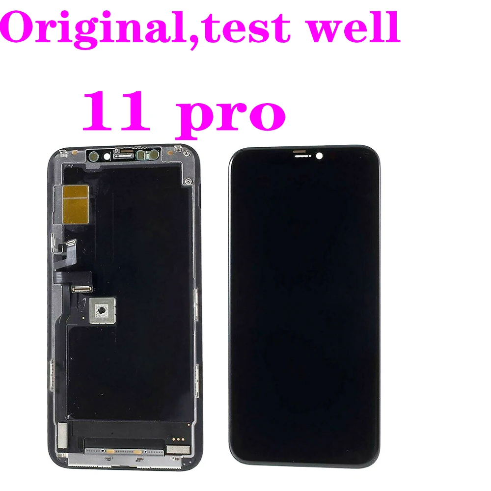 Super Amoled For iPhone 12 Pro Max LCD Display Touch Screen Digitizer For iPhone 11 Pro Max LCD Screen Replacement X XR XS MAX