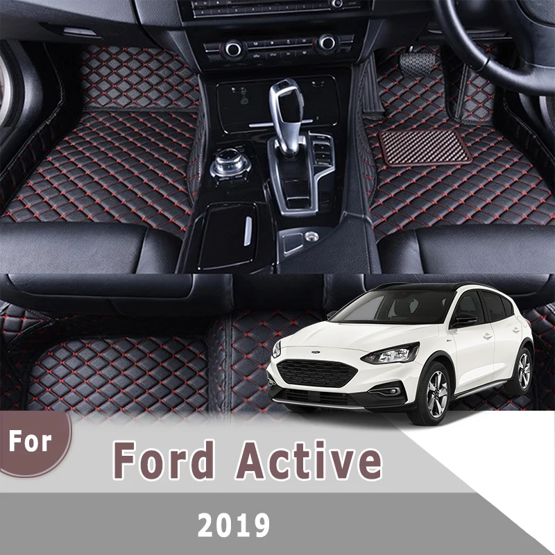

Ковры с RHD для Ford Active 2019, автомобильные коврики, автозапчасти для интерьера, Стайлинговые детали, подушечки для ног, аксессуары для автомобилей
