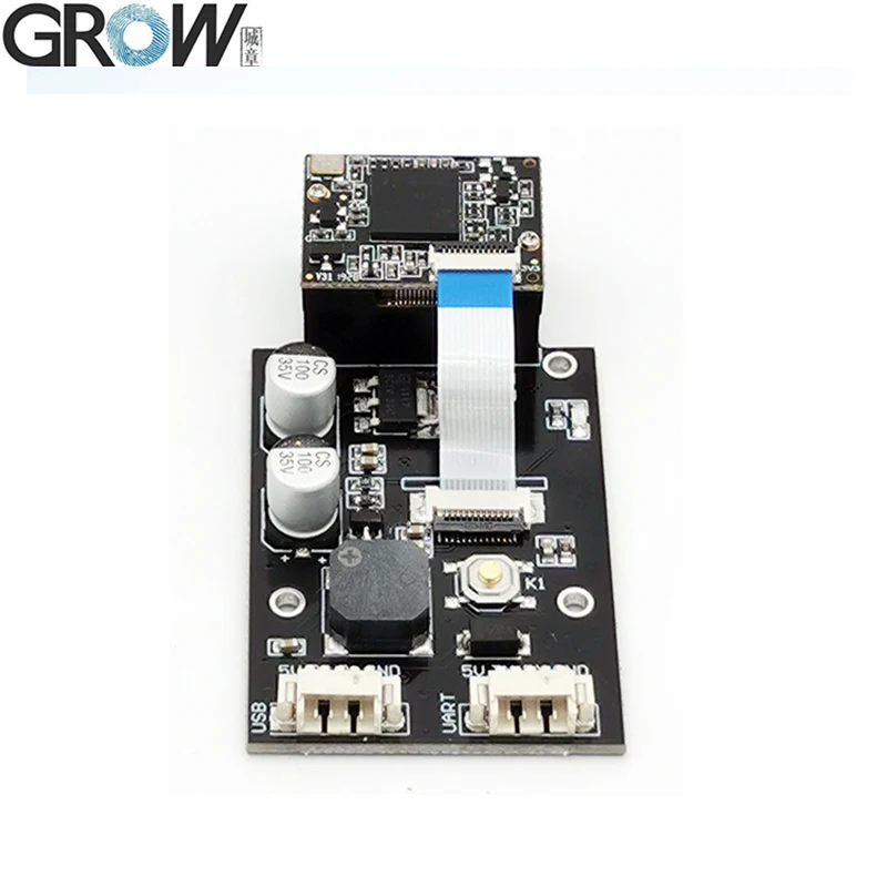 GROW GM69 1280*800CMOS High Density Bar Code Readable 1D 2D USB UART PDF417 Bar Code Qr Code Scanner Module Reader