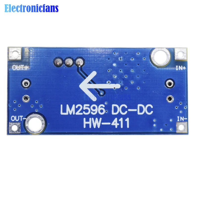 DC-DC Step Down Buck Converter Module LM2596 3.2V-40V To 1.25V-35V Adjustable Power Voltage Regulator 43x21x14mm High Efficiency