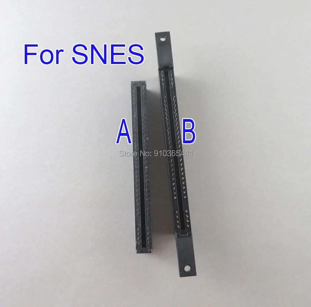 1PC Replacement 62 Pin 62Pins Card Slot For SNES 2.54mm Interval slot for Nintend Super Famicom for SFC SNES Clone Console