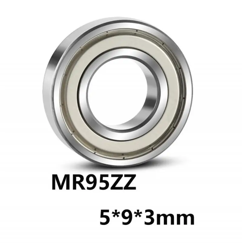 

10Pcs/batch of Mr95Zz Bearing 5*9*3Mm Deep Groove Ball Miniature Bearing Mr95Zz 5X9X3Mm High Quality Bearing Steel