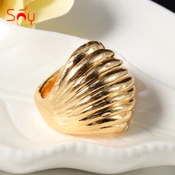 Sunny Jewelry Big Ring 2021 New Design High Quality Copper Ring Jewelry For Women Cocktail Ring For Party Classic Wedding Gift