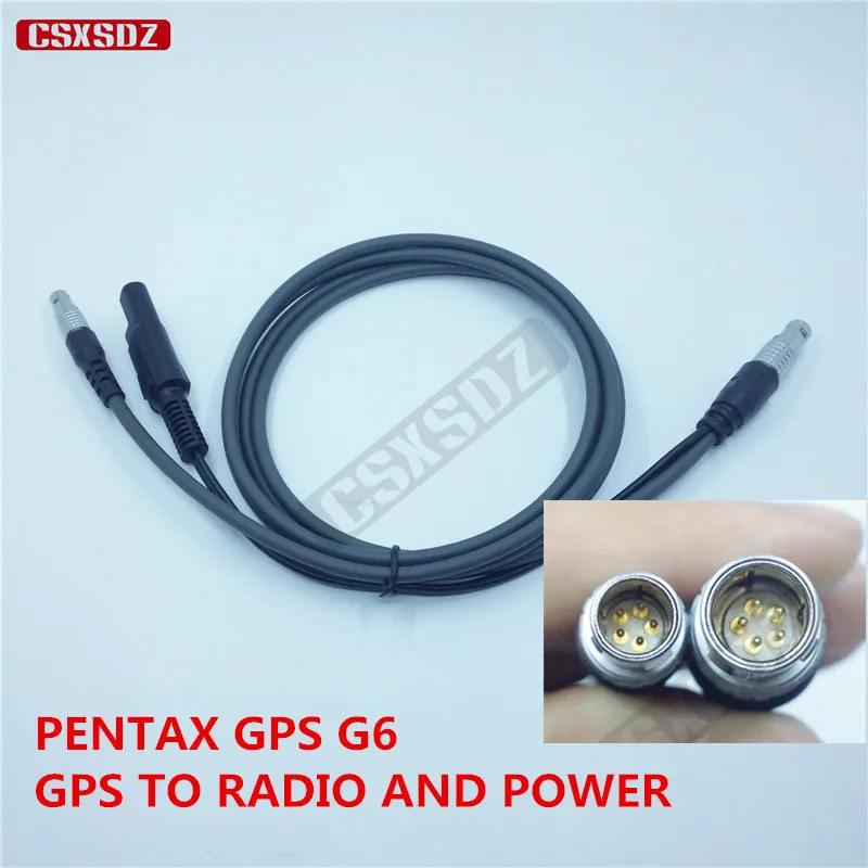 

Сотовый телефон Новый Pentax GPS RTK G6 кабель данных и питания, pentax GNSS gps g6 линия данных, 5P + 5P + 2P