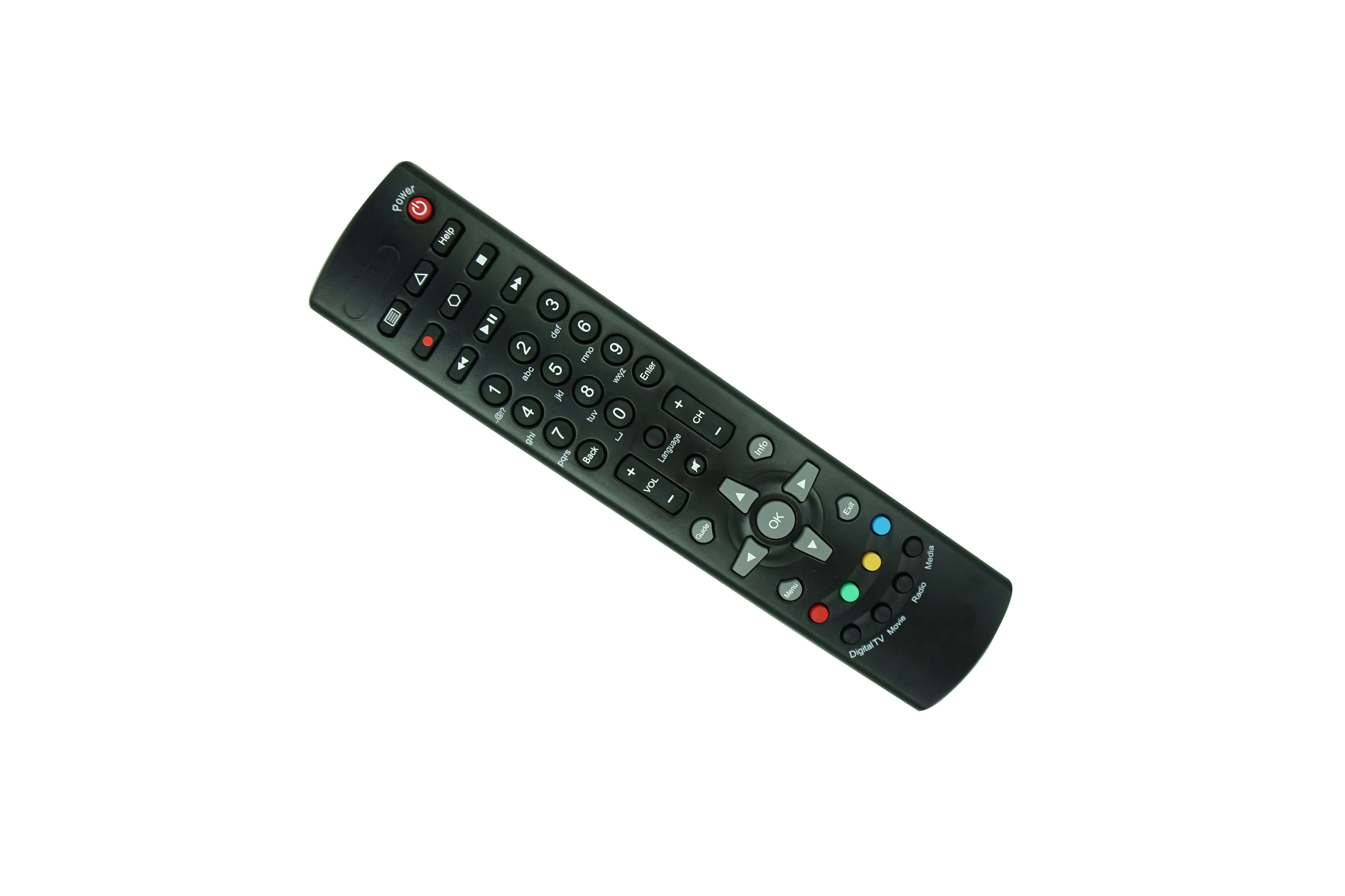 Boîtier décodeur haute définition IPTV/OTT, télécommande pour ALBIS TECHNOLOGIES SceneGate 8080, 8000, 8083, 8100, 8500, 8800