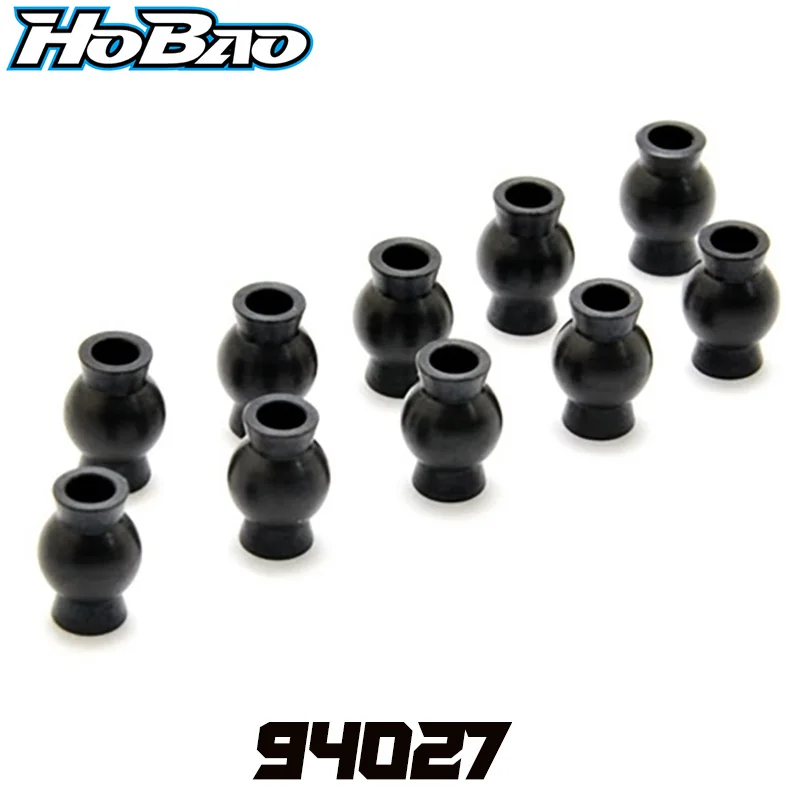 OFNA/HOBAO RACING 94027 STEEL STEERING BALL END(6.8MM), 10PCS FOR 1/8 HYPER MT/MT PLUS MONSTER TRUCK