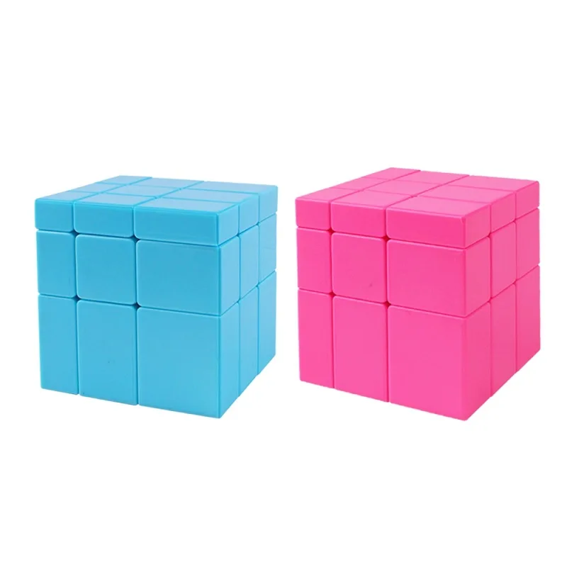 Yuxin QN المهنية 3x3x3 السلس مرآة المصبوب المغلفة Stickerless المكعب السحري سرعة لغز 3x3 كوبو نفطة صندوق لعب للأطفال