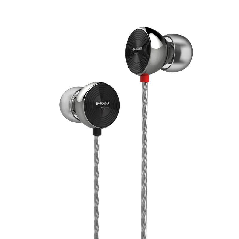 

Shozy V33/V33Pro Dynamic Driver Wired Earphones Stainless Steel In Ear Music Earbuds Noise Reduction Bass Metal Headphones