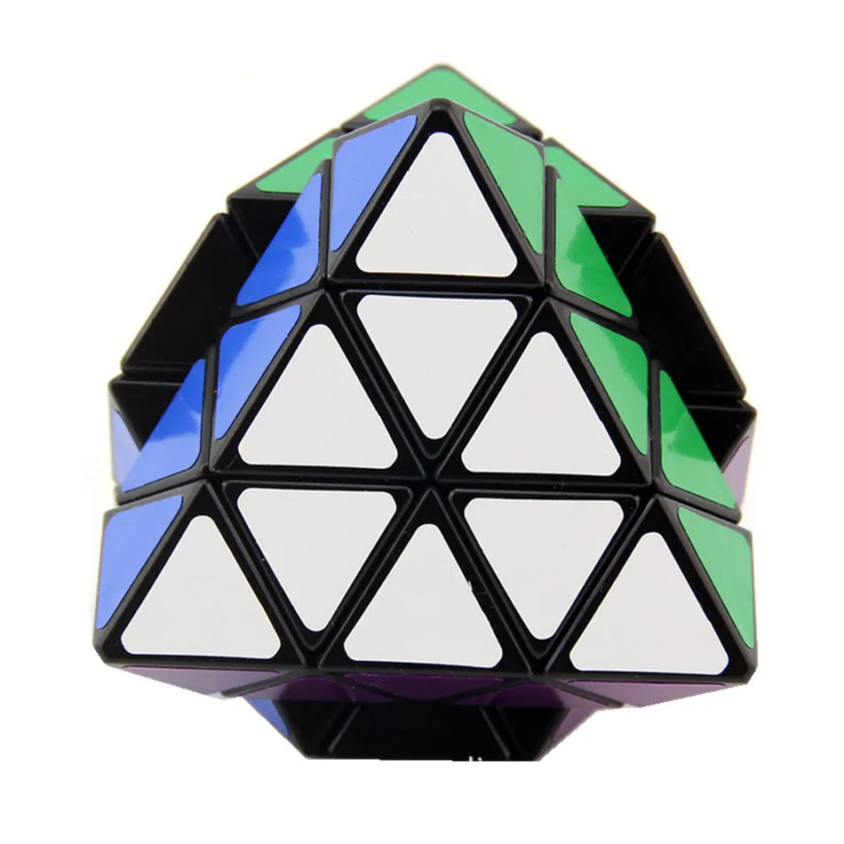 8 محاور ثماني الأوجه لانلان المكعب السحري ، لعبة تعليمية سوداء ، هدية خاصة للأطفال ، الأطفال ، 3x3