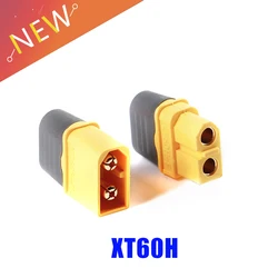 2pcs XT60H(XT60 Upgrade) Male Female Bullet Connectors Power Plugs T Plug Battery Connector Gold Plated Banana Plug for RC Part