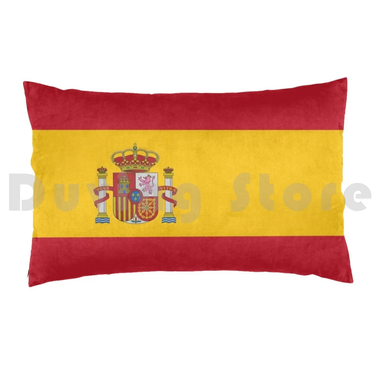 Spain Flag Pillow Case Printed 35x50 Spain Flag Spain Flag Spanish Flag Spanishs Face