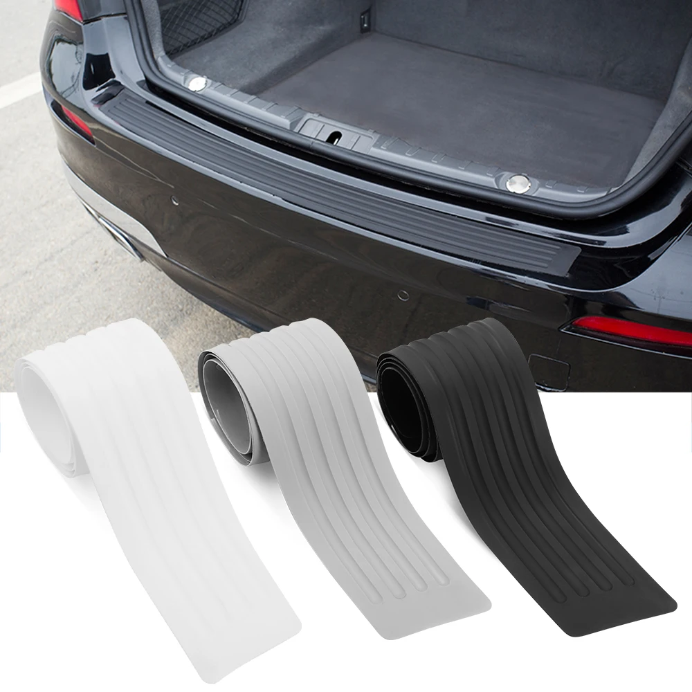 Car Trunk Rear Bumper Trim Guard Plate Protector Sticker for kia sportage sorento hyundai ix35 tucson KONA VOLVO XC40 XC60 XC90