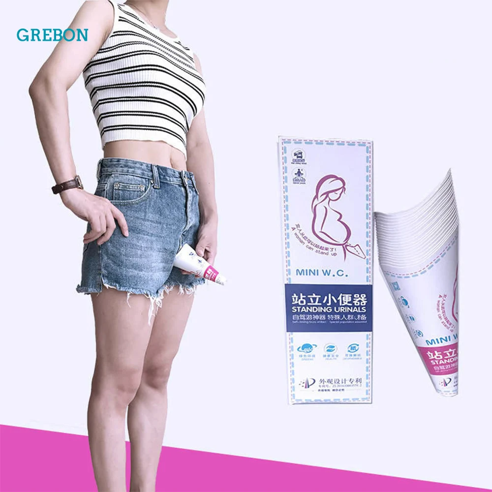 Urine Trechter Voor Vrouwen Urinoir Wegwerp Staande Piss Wc Draagbare Wc Pee Cup Outdoor Camping Vrouwelijke Plassen Reizen Apparaat