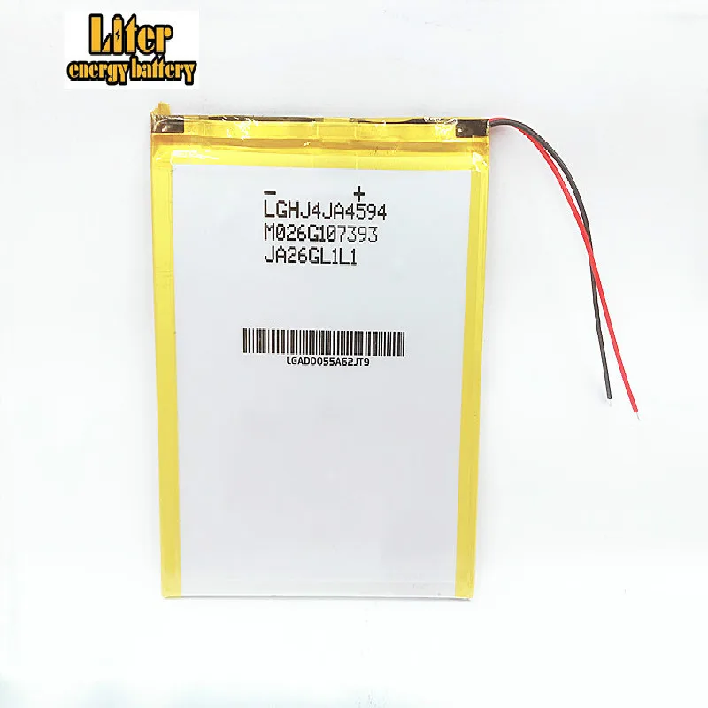 best battery brand 4594105 3.7V 6000mAh Tablet update Battery For Tablet SmartQ T20 A86 Dual Core P85 U35GT DUAL C