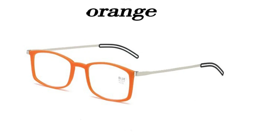 Mai Blume Dünne Blaue Licht Blockieren Lesebrille Brillen Männer Frauen Tragbare Gläser Weitsichtigkeit Mit Telefon Fall + 3,5 + 4 – Detail 19