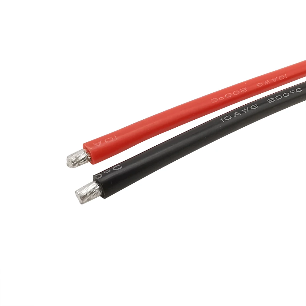 EC5 Male / Female Connector Plug Socket Pigtail Cable 10cm 15cm 30cm 50cm 10AWG Silicone Wire RC Lipo Battery