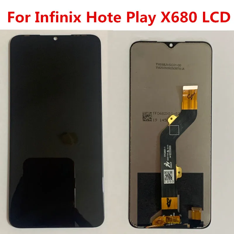 

For Infinix Hot 9 Play X680 LCD Display Screen Assembly Full Complete Glass Digitizer Replacement