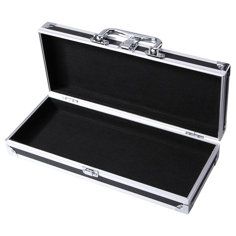 Aluminium Tool Box Hard Case Suitcase Multifunctional Storage Box 340*140*60mm