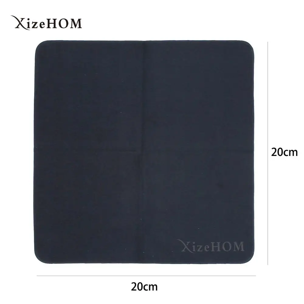 8pcs 20*20cm Glasses Cloth Microfiber Cleaner Cloths Cleaning Glasses Lens Clothes  Eyeglasses Cloth Eyewear Accessories