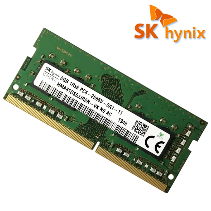 

original SK HYNIX ddr4 8GB 2666MHz ram DDR4 sodimm laptop memory support memoria PC4 8G 2666V notebook RAM 4G 8G 16G 32G