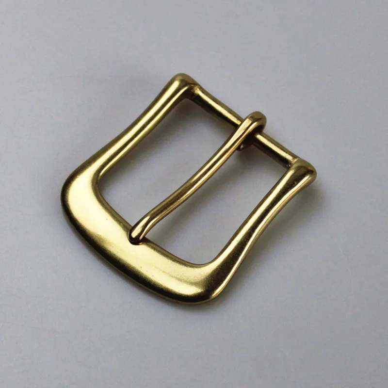 Accessories For Leather Men Belt Buckle BOR Color Solid Brass Pin Buckle 13mm 16mm 19mm 25mm 32mm 35mm 38mm Size Metal Buckle