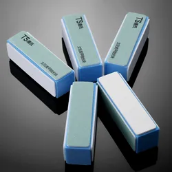 5pcs/set 4-Sided Polishing Buffers Sanding Block Brush 4 Way Shine Handy Nail Art Tool Cuboid 1000/7000 Grit File/Remove Ridges