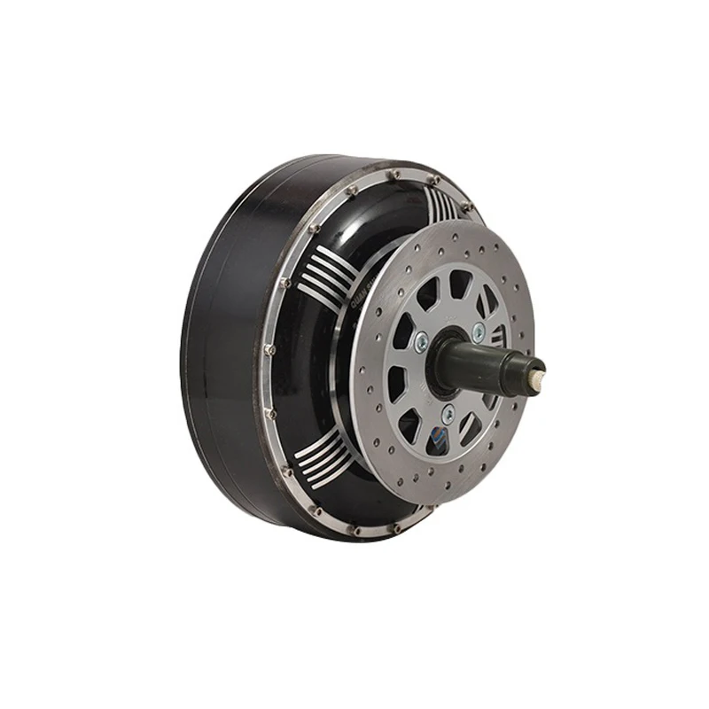 QSMOTOR 6000W Single Shaft Electric Car Hub Motor V3 Type