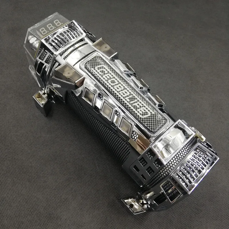 Car Audio Modified Subwoofer 4.0 Farad Power Capacitor 4F Filter Capacitor Stabilized Pond  with Lights LED Voltage Display
