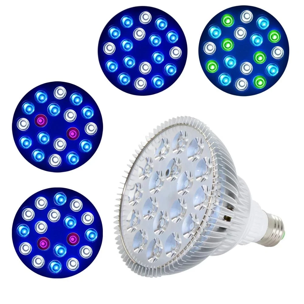 E27 LED Plant Grow Light bulb Par38 aquarium plant seedling lamp Full Spectrum Phyto Grow Box for indoor Flower Seed Coral Reef