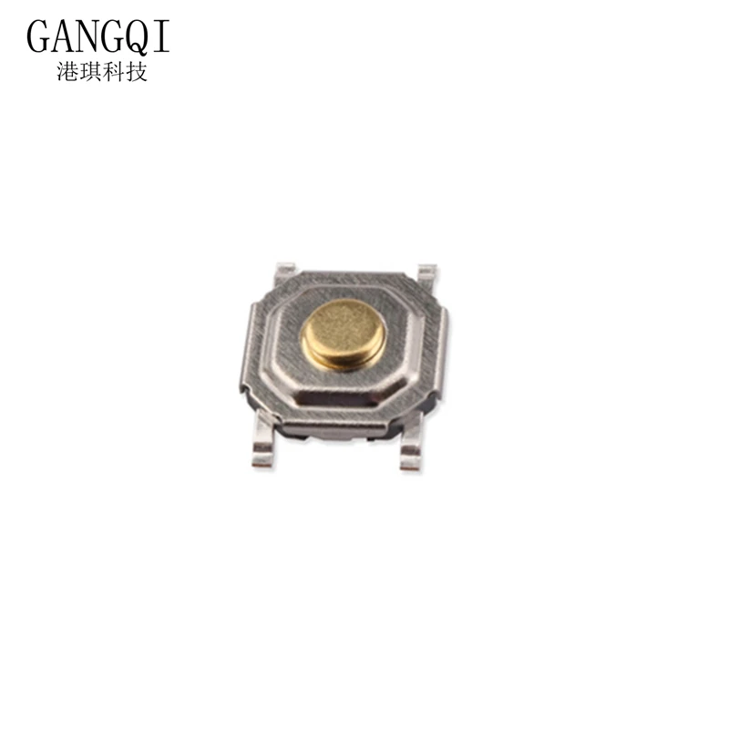 20PCS waterproof 4*4*1.5mm SMD 4pin Light touch switch SMD4 ON/OFF Touch button Touch micro switch 4*4*1.5 keys button