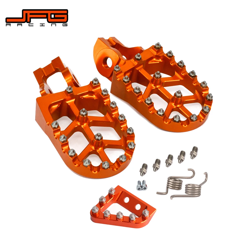 Motorcycle Foot Pegs Rests Pedals Footrest Footpeg Brake Step For Husqvarna TE TX TC FC FX FE 125 150 250 350 450 501 2017-2022