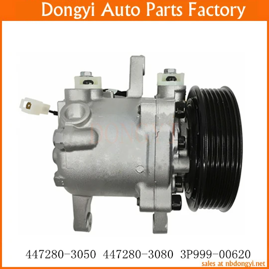 

Auto Air-conditioning AC Compressor 447280-3050 447280-3080 3P999-00620 12V SV07E