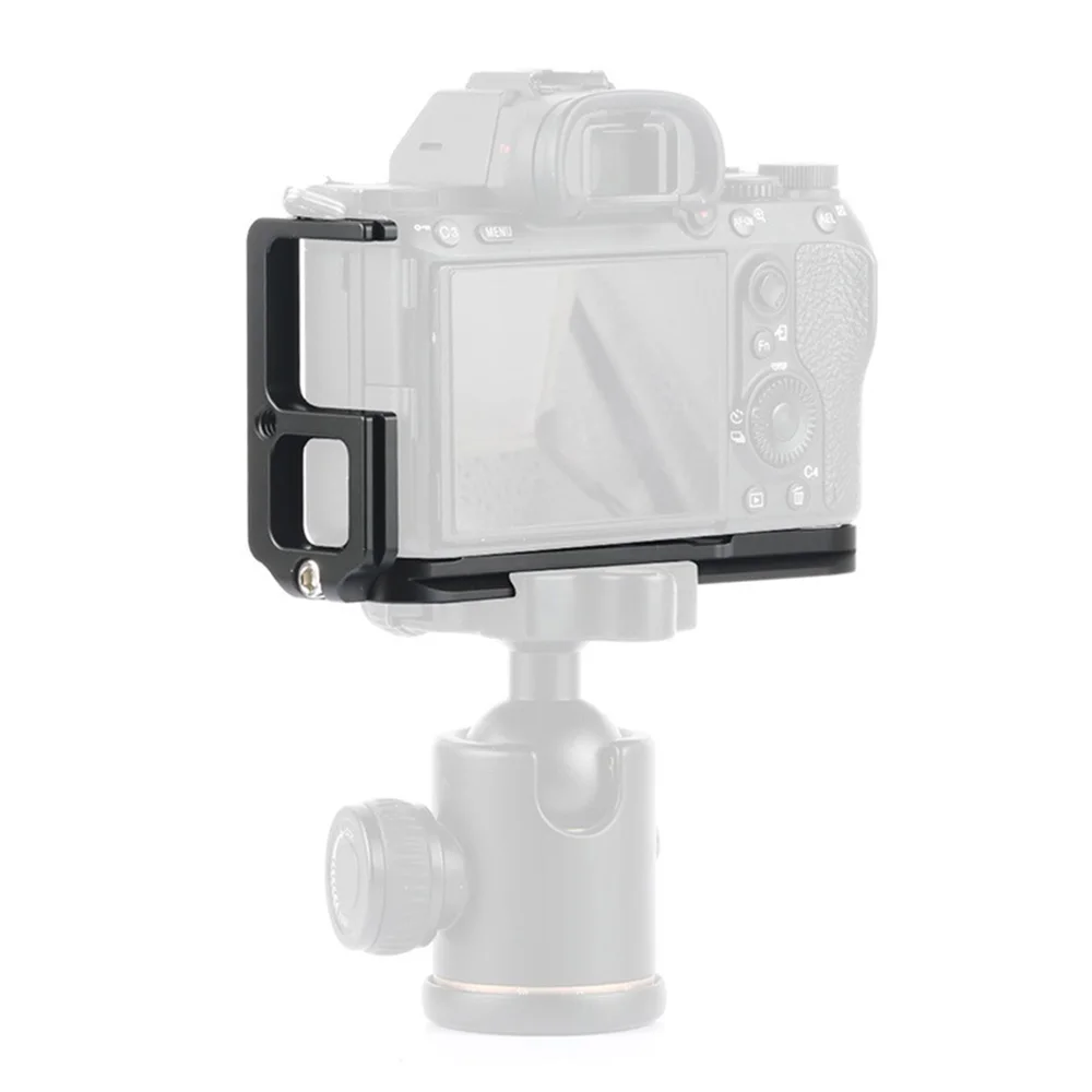 Mcoplus-カメラ用の金属製ハンドルカメラプレート,a7m2,lona7r2 a7ii a7s2,ジンバル,sjcer三脚用のクイックリリースプレート