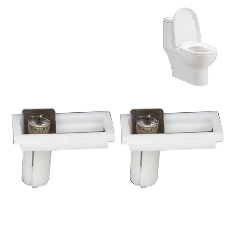 Toilet Seat Fixing Screw Bolts Universal Toilet Lid Screws for Securing The Toilet Seat Onto The Toilet Bowl（2 Pieces ）