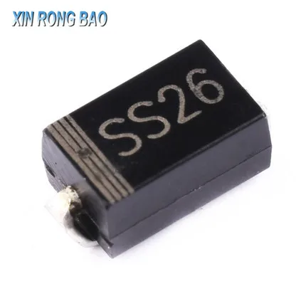 100pcs SMA 1N5819 1A 40V do-214ac Schottky diode SS14 SS12 SS16 SS24 SS34 SS36 SS56 SS110 SS210 SS310 1N5817 SR2100 1N5822