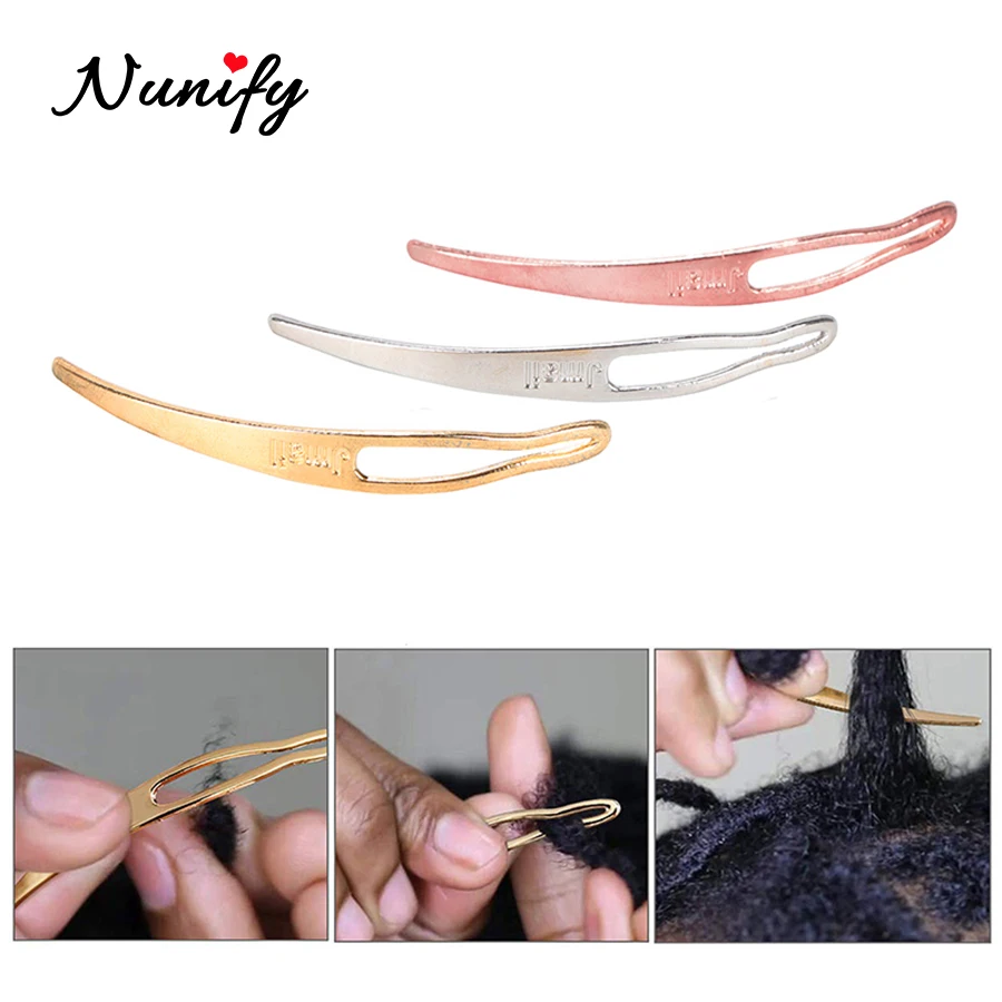 Nunify 2 Tạ Răn Bắt Đầu Từ Kim Dệt Móc Kim Tóc Giả Của Tóc Dreadlock Bện Làm Tóc Phụ Kiện