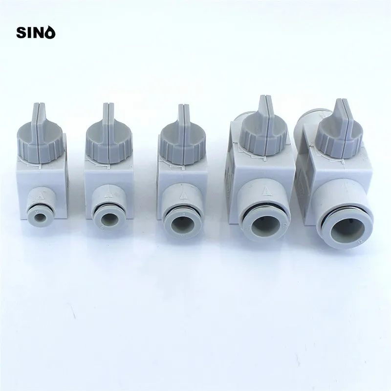 Hand Valves Directional Control Valves VHK2-04F-04F VHK2-06F-06F VHK2-08F-08F VHK2-10F-10F VHK2-12F-12F  SMC type