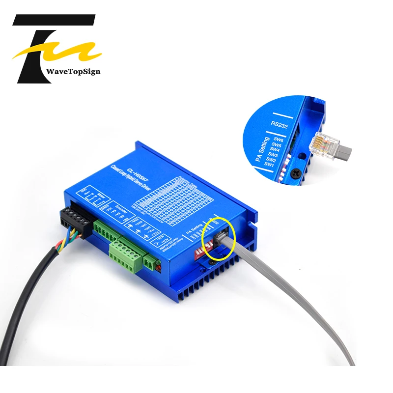 WaveTopSign RJ11 6P6C Testa Di Cristallo per RS232 Porta Seriale Femminile DB9 Cavo Adattatore