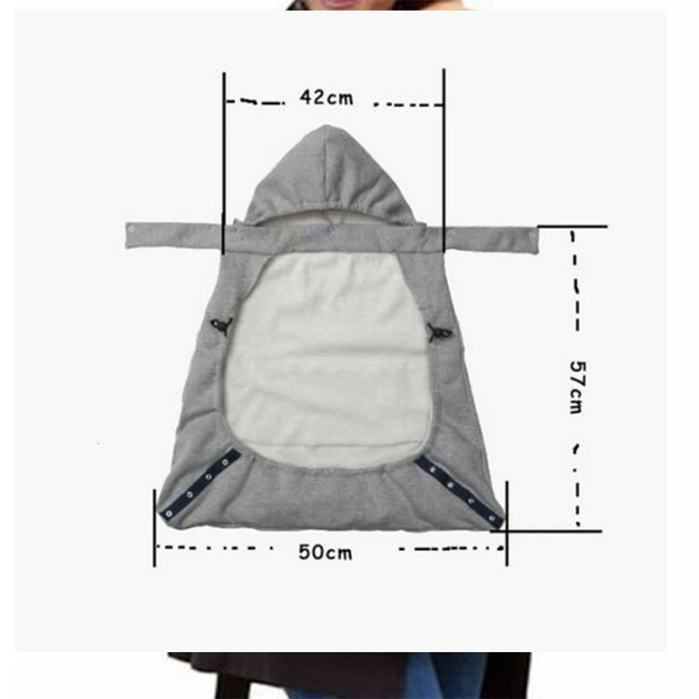 Newborn Infant Baby Carrier Wrap Comfort Sling Steady Warm Cover Cloak Blanket Face-to-face Backpack With Pocket