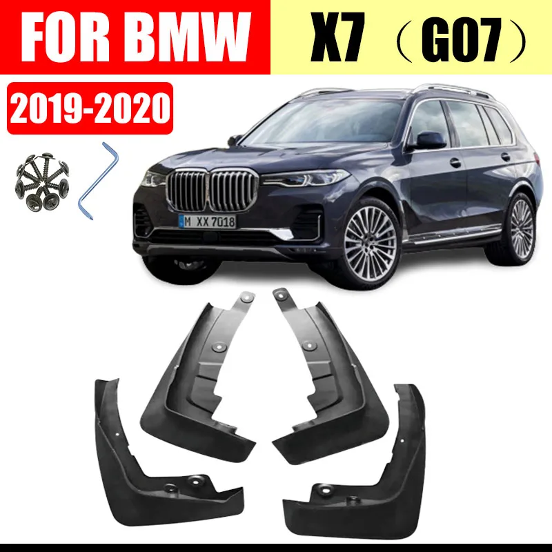 

Mud flaps for BMW X7 G07 mudguards BMW X7 fenders mud flap splash guards x7 fender car accessories styline Front rear 4 PCS