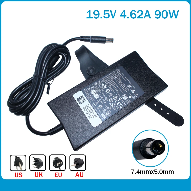 90W Laptop AC Charger Power Adapter For Dell Latitude 14 7480 P73G001 E5430 da90pe1-00 9400 9300 3520 3521 1557 N5050Power adap