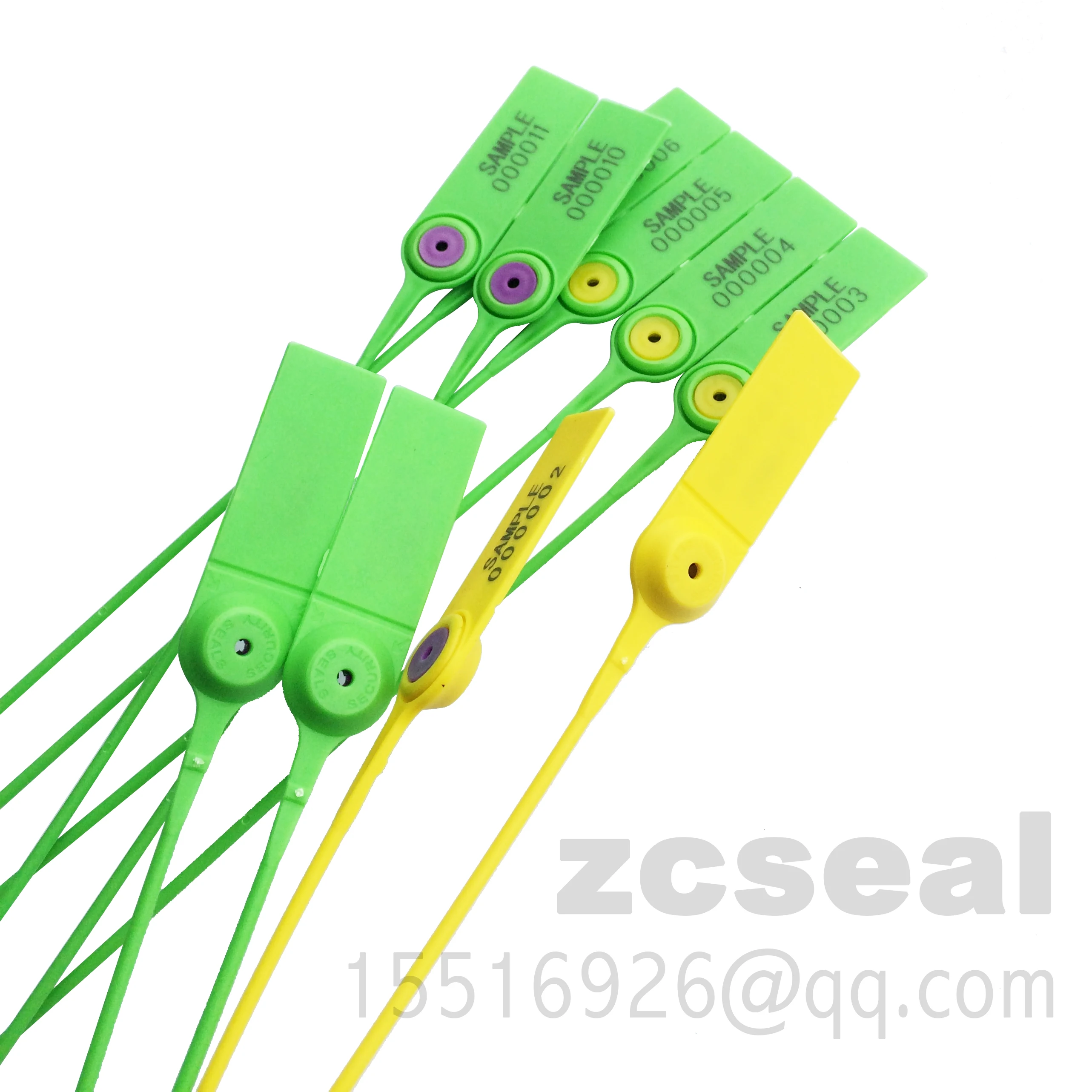 350mm Plastic Seals Adjust Plastic Security Seal With Metal Insert Safety Pull Tighten Container Seal Unsustainable