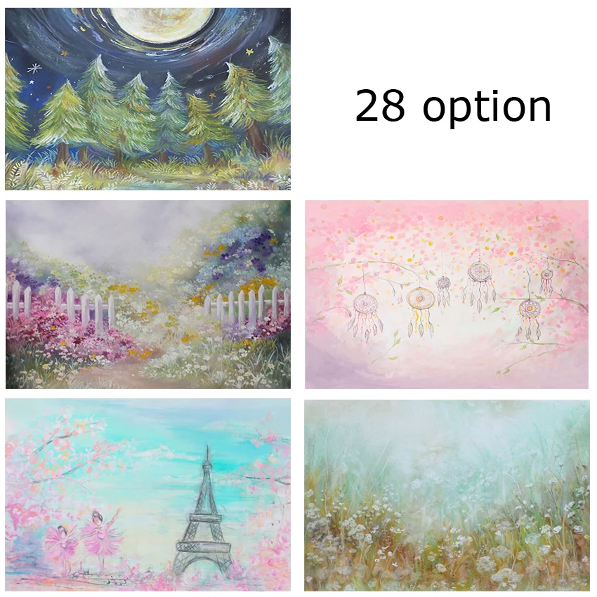 Vinyl Photography Backgrounds Baby Shower Birthday Party Background Prop Customized Photography Backdrops For Photo Studio