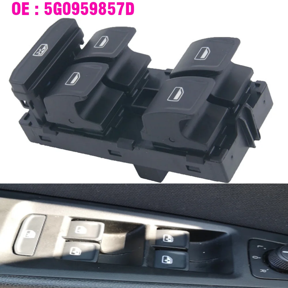 

Кнопка переключения стеклоподъемника для Seat Ateca lhome/ST Leon VW Polo 2013-2018 5G0959857B