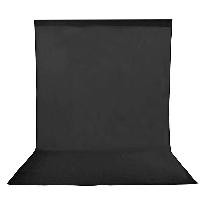 Photography Backdrop Smooth Muslin Cotton Green Black Wthite Screen Chromakey Background Cloth For Photo Studio Video Portrait