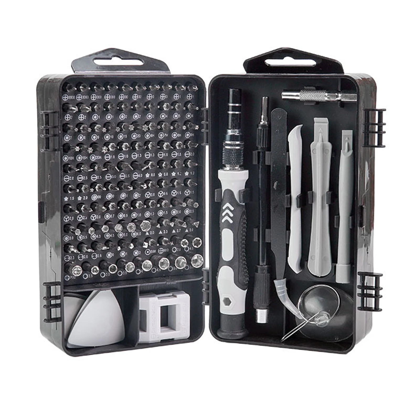 Set di strumenti per la casa 115 In 1 con strumenti Hardware multifunzione a 98 bit per la riparazione di orologi per Computer manutenzione di elettrodomestici