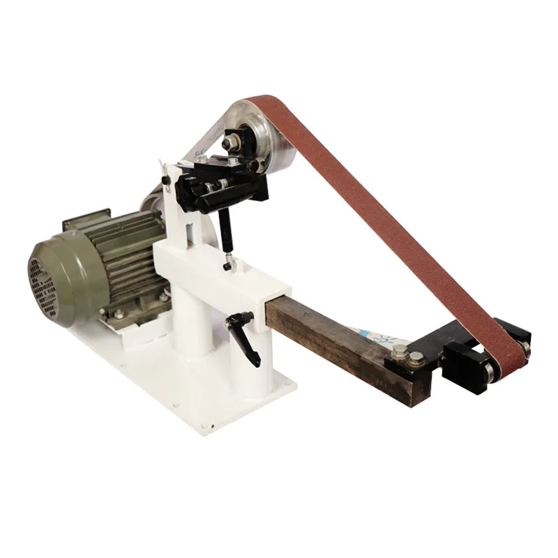 220v/380v multifunctional vertical belt sander household sharpener home diy small aluminum burr polishing machine