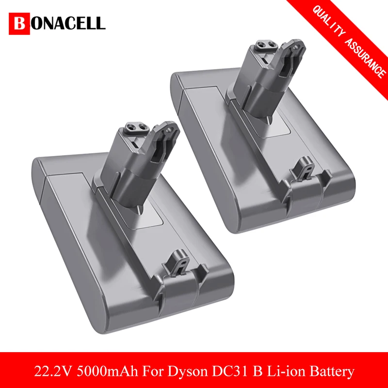 Dyson dc34 dc44 dc45コードレス掃除機用の22.2v 5000mah交換用