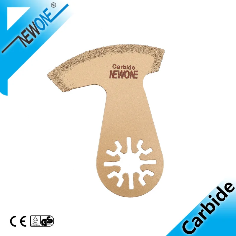 NEWONE 3pcs Oscillating Segment Multifunction Tool Carbide Saw Blade, Oscillating Multi tool Set, Carbide Oscillating Saw Blades