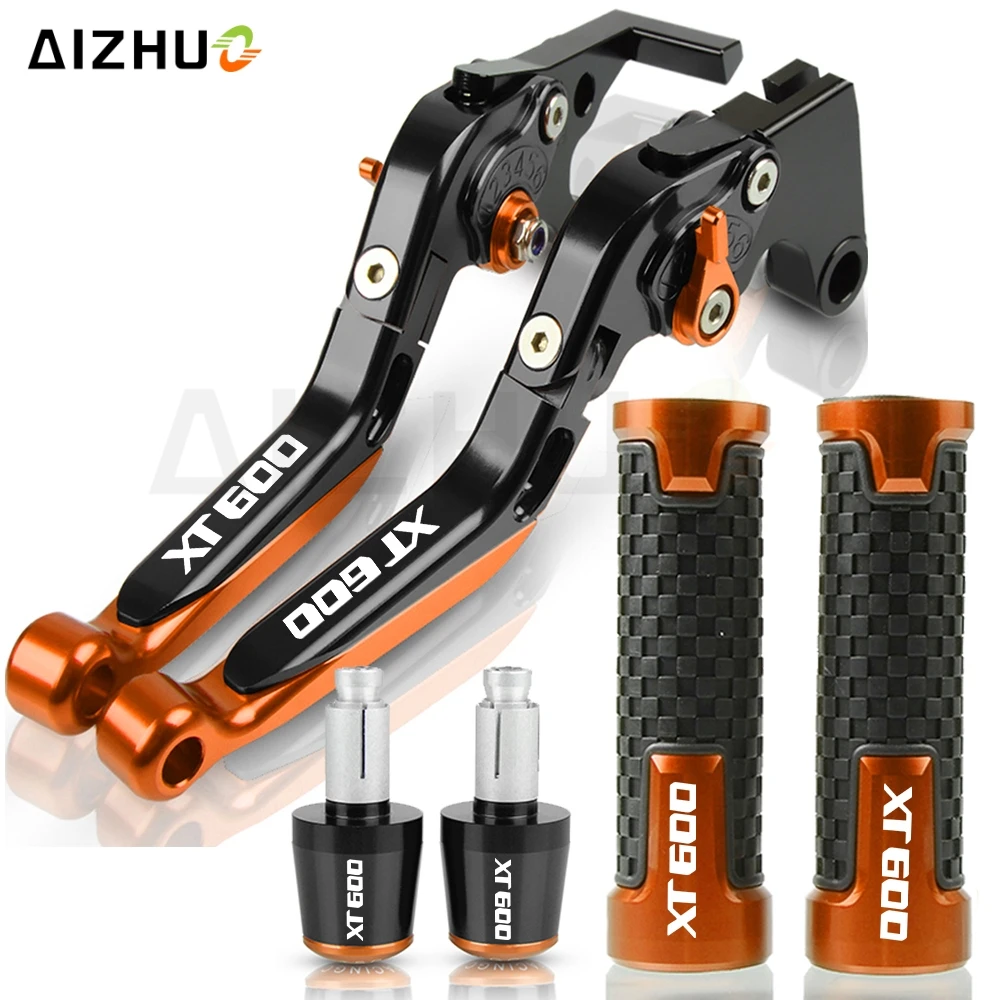 Motorcycle Adjustable Brake Clutch Levers FOR YAMAHA XT600 ZE XT600ZE TENERE 1987-1992 Handle Bar Grips Handbar Ends CNC Lever